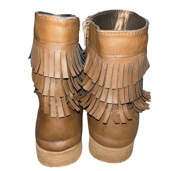 Jelly Beans Fringed Cowgirl Boots - Picture 3 of 9